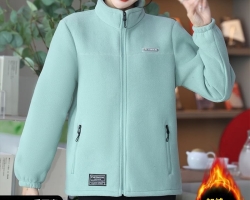 搖粒絨立領外套